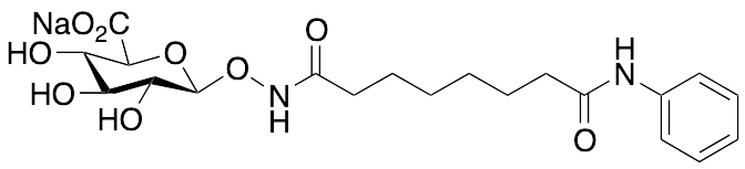 Suberoylanilide Hydroxamic Acid Beta-D-Glucuronide Sodium Salt