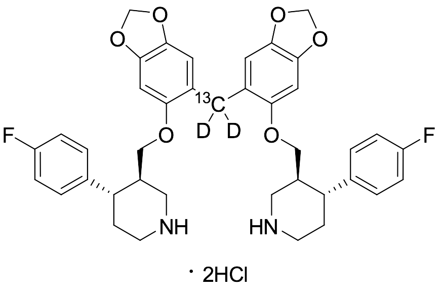 Paroxetine Methylene Dimer-13CD2 Dihydrochloride