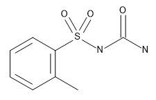 N-Carbamoyl-2-methylbenzenesulfonamide (N-(Aminocarbonyl)-2-methylbenzenesulfonamide)