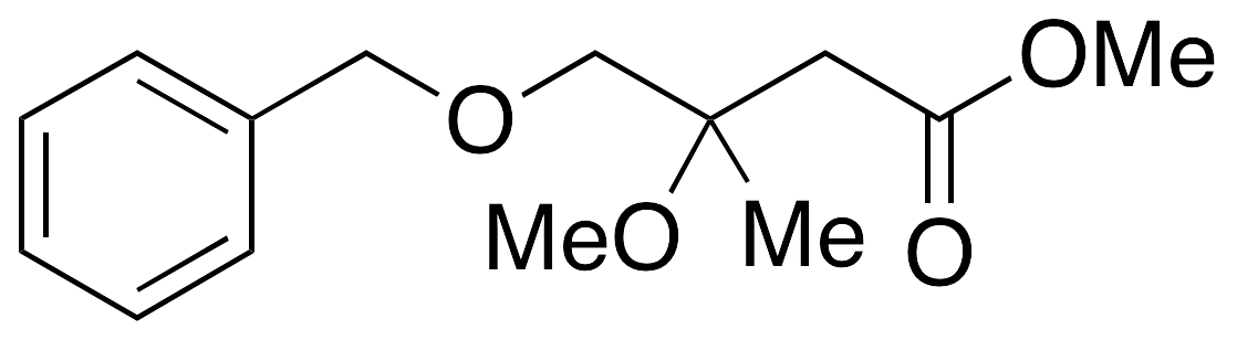 3-Methyl-3-methyloxy-4-benzyloxy-butanoic Acid Methyl Ester