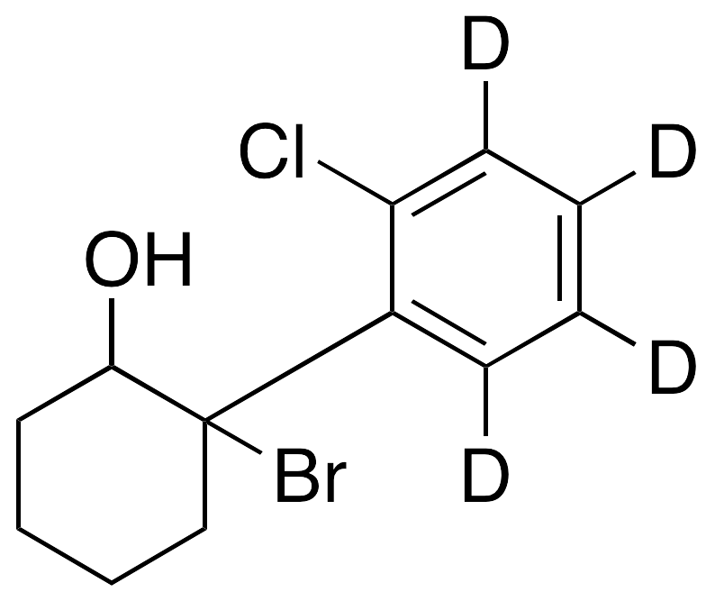 2-Bromo-2-(2-chlorophenyl)cyclohexanol-d4