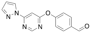 4-{[6-(1H-Pyrazol-1-yl)-4-pyrimidinyl]oxy}benzaldehyde