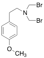 N,N-Bis(bromomethyl)-2-(4-methoxyphenyl)ethanamine