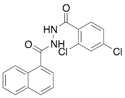 1-(2,4-Dichlorobenzoyl)-2-(1-naphthoyl)hydrazine