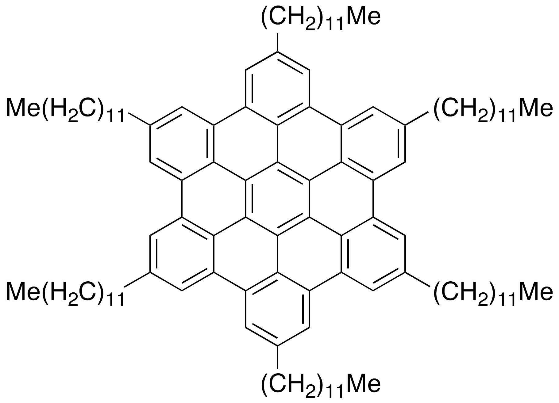 Hexa-dodecyl-hexa-peri-hexabenzocoronene