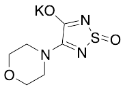 4-(4-Morpholinyl)-1,2,5-Thiadiazol-3(2H)-one 1-Oxide Potassium Salt