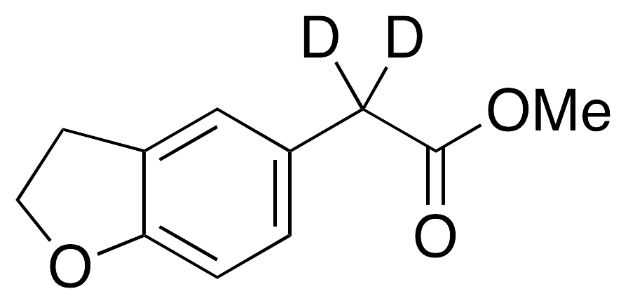 2,3-Dihydro-5-benzofuranacetic Acid-d2 Methyl Ester