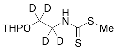 [2-[(Tetrahydro-2H-pyran-2-yl)oxy]ethyl]carbamodithioic Acid Methyl Ester-d4