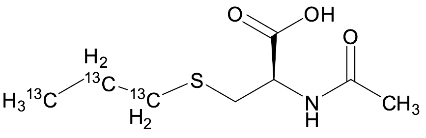 N-Acetyl-S-(2-hydroxyethyl)-L-cysteine-13C3