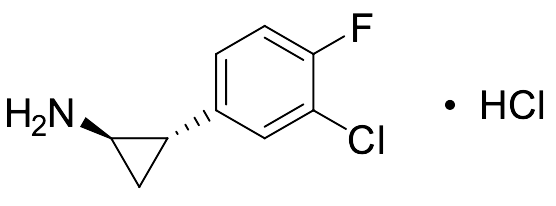 rac-(1R,2S)-2-(3-Chloro-4-fluorophenyl)cyclopropan-1-amine Monohydrochloride