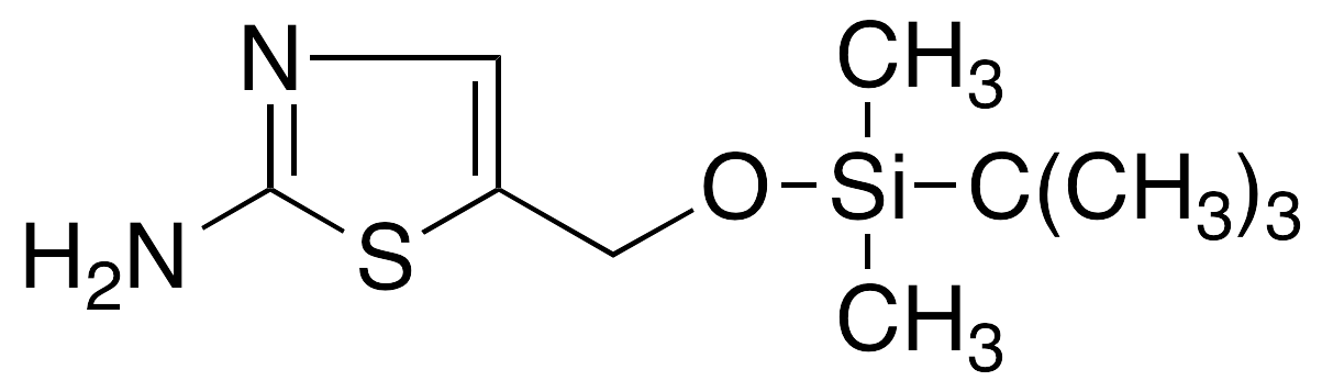 2-Amino-5-tert-butyldimethylsilyloxy-methyl-thiazole