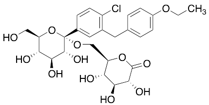 (3R,4S,5S,6R)-6-((((2S,3R,4S,5S,6R)-2-(4-Chloro-3-(4-ethoxybenzyl)phenyl)-3,4,5-trihydroxy-6-(hydroxymethyl)tetrahydro-2H-pyran-2-yl)oxy)methyl)-3,4,5-trihydroxytetrahydro-2H-pyran-2-one
