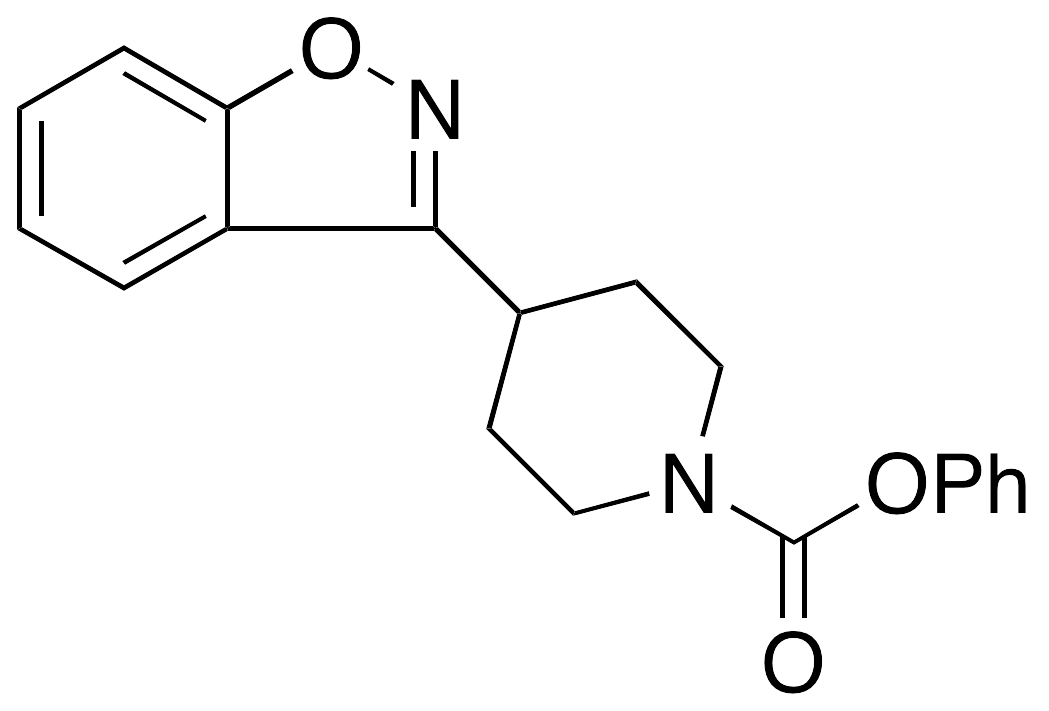 3-(4-Piperidinyl)-1,2-benzisoxazole N-Carbamic Acid Phenyl Ester