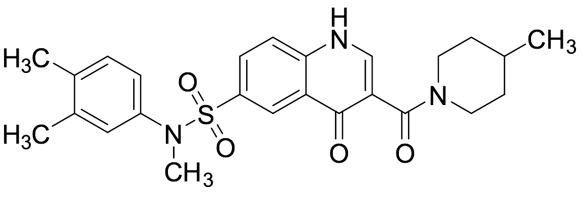 6-[[(3,4-Dimethylphenyl)methylamino]sulfonyl]-1,4-dihydro-4-oxo-N,N-dipropyl-3-quinolinecarboxamide