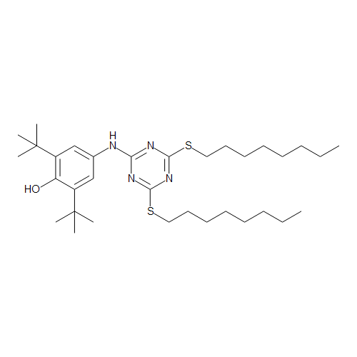 4-{[4,6-Bis(octylsulfanyl)-1,3,5-triazin-2-yl]amino-2,6-di-tert-butylphenol