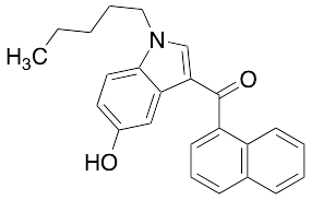 (5-Hydroxy-1-pentyl-1H-indol-3-yl)-1-naphthalenylmethanone