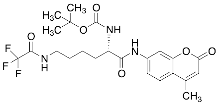 Boc-Lys(Tfa)-AMC