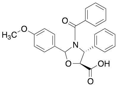 (4R,5S)-rel-3-Benzoyl-2-(4-methoxyphenyl)-4-phenyl-5-oxazolidinecarboxylic Acid
