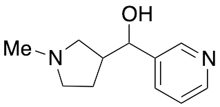 1-Methyl-3 (hydroxy- (3-pyridyl) methyl) Pyrrolidine (Mixture of Diastereomers)