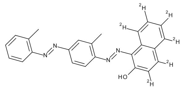 Sudan 4 D6 (naphthyl D6) 100 µg/mL in Acetone - CAS No. 1014689-18-9 Sudan 4 D6 (naphthyl D6) 100 µg/mL in Acetone
