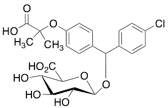 Fenirofibrate O-beta-D-Glucuronide