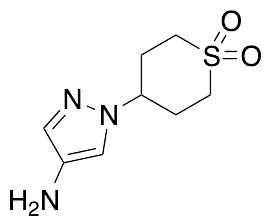 1-(Tetrahydro-1,1-dioxido-2H-thiopyran-4-yl)-1H-pyrazol-4-amine