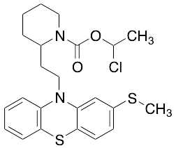 2-[2-[2-(Methylthio)-10H-phenothiazin-10-yl]ethyl]-1-piperidinecarboxylic Acid 1-Chloroethyl Ester