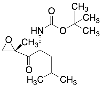 tert-Butyl ((R)-4-Methyl-1-((S)-2-methyloxiran-2-yl)-1-oxopentan-2-yl)carbamate (SM2-C)