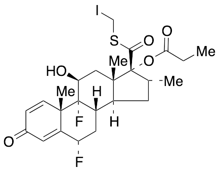 5-Iodomethyl 6alpha,9alpha-Difluoro-11beta-hydroxy-16alpha-methyl-3-oxo-17alphalpha-(propionyloxy)-androsta-1,4-diene-17beta-carbothioate