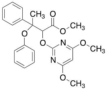 Alpha-[(4,6-Dimethoxy-2-pyrimidinyl)oxy]-Beta-methyl-Beta-phenoxy-benzenepropanoic Acid Methyl Ester (Mixture of Diasteriomers)