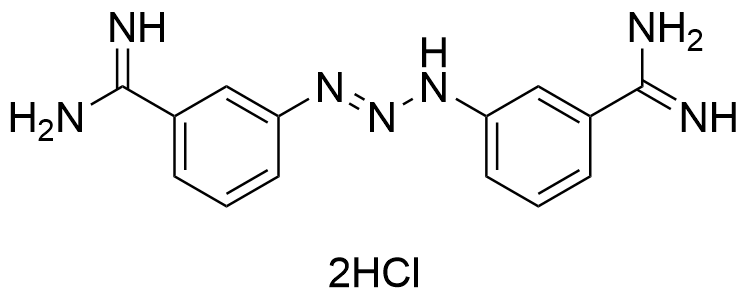 3,3'-(Triaz-1-ene-1,3-diyl)dibenzimidamide Dihydrochloride