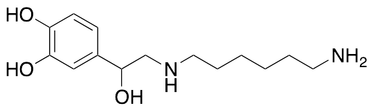 4-(2-((6-((3,4-Dihydroxyphenethyl)amino)hexyl)amino)-1-hydroxyethyl)benzene-1,2-diol