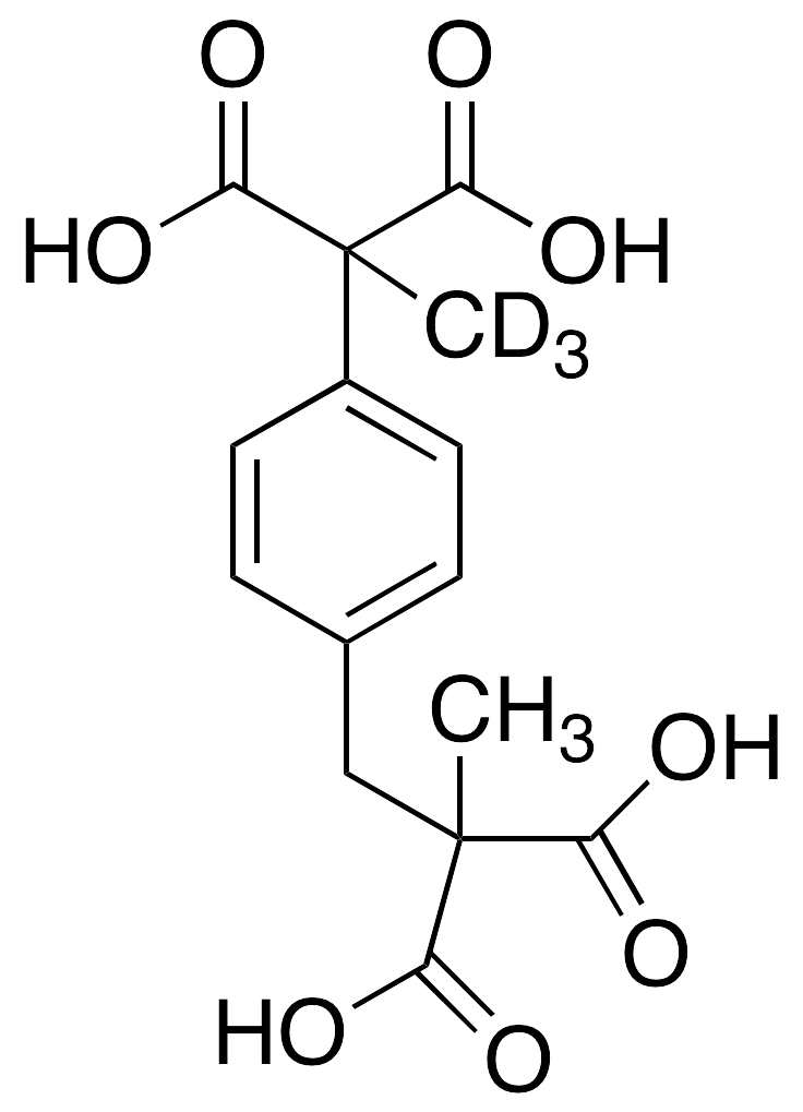 2-[4-(1,1-Dicarboethoxy)benzyl]-2-methyl Malonic Acid-d3
