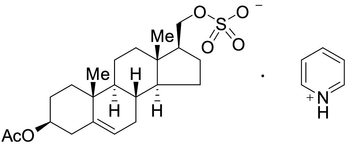 (3beta,17beta)-3-(Acetyloxy)androst-5-ene-17-methanol Compd. With Pyridine