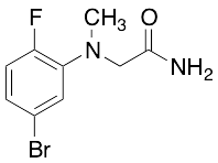 2-[(5-Bromo-2-fluorophenyl)methylamino]-acetamide