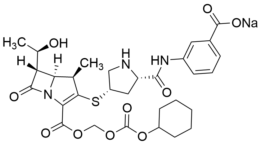 2-[(Cyclohexyloxy)carbonyl]oxy]methyl Ertapenem Sodium