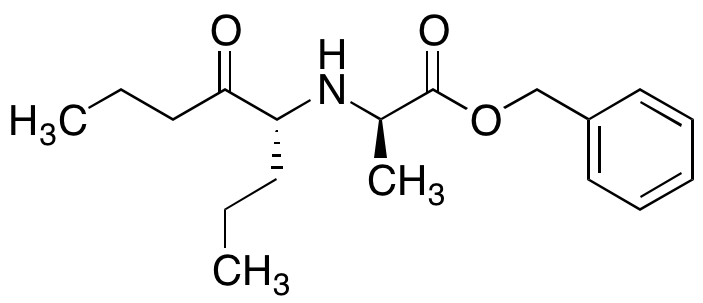 (R)-Benzyl 2-(((R)-5-Oxooctan-4-yl)amino)propanoate