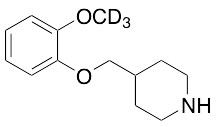4-[(2-Methoxyphenoxy)methyl]piperidine-d3