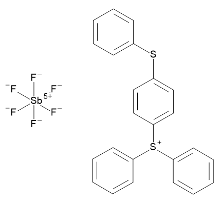 4-Thiophenyl Phenyl Diphenyl Sulfonium Hexafluoroantimonate