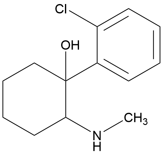 2-Hydroxy-2-(2-chlorophenyl)-1-cyclohexane-N-methylamine