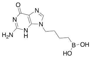 9-(4-Dihydroxyborylbutyl)guanine