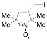 3-Iodomethyl-(1-oxy-2,2,5,5-tetramethylpyrroline)-15N