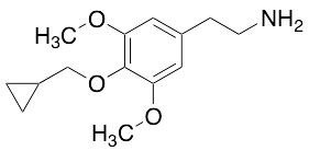 3,5-Dimethoxy-4-(cyclopropylmethoxy)phenethylamine