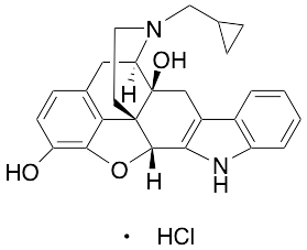 Naltrindole (hydrochloride) [A crystalline solid]