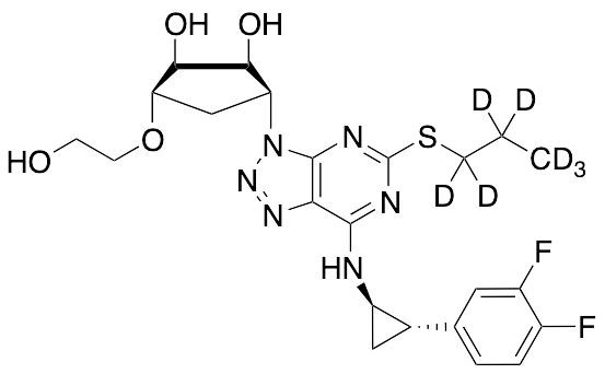 1’,2’-diepi-ent-Ticagrelor-d7