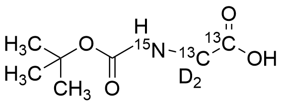 N-(tert-Butoxycarbonyl)glycine 13C2,15N,d2