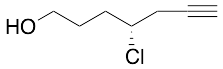 (4R)-4-Chloro-6-Heptyn-1-ol