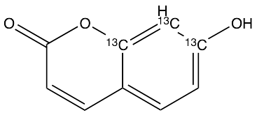 7-Hydroxy Coumarin-13C3