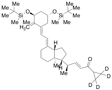(5E)-1,3-Bis-O-(tert-Butyldimethylsilyl)-24-oxo-calcipotriene-d4