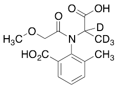 N-(2-Methoxyacetate)-N-(2-carboxy-6-methylphenyl)-alanine-d4